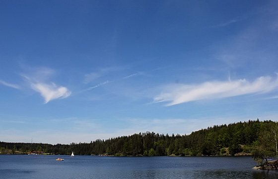 Segelboot & Tratboot am Stausee Kamptal: Erholung!