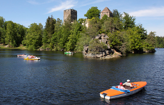 Freizeitrevier Kamptal - E-Boote, Tretboote: Sanfter Tourismus