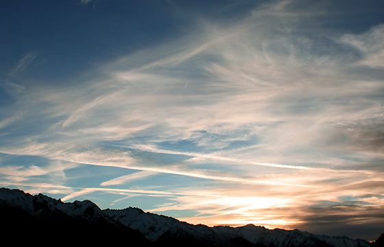 Pinzgau zur D&auml;mmerung