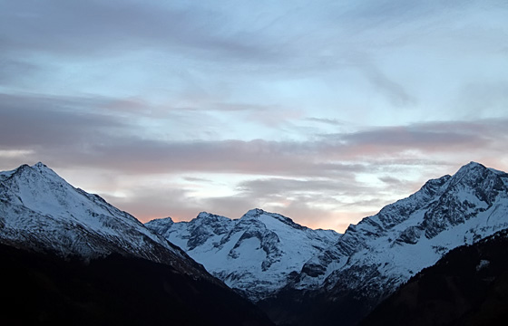 Nationalpark Hohe Tauern / Blick vom Pass Thurn gegen S&uuml;den