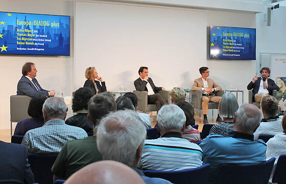 Europa : DIALOG plus mit Britta Hilpert, Rainer Nowak, Ivo Mijnssen und Thomas Mayer