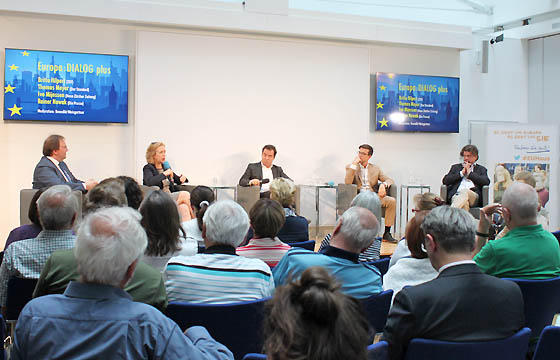 Europa : DIALOG plus mit Benedikt Weingartner im Haus der EU, Wien