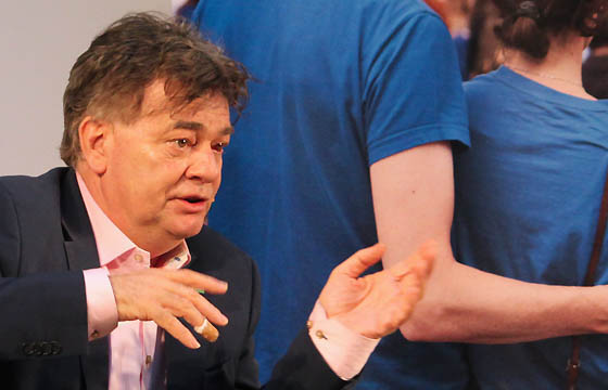 Werner Kogler, EU-Spitzenkandidat der Gr&uuml;nen