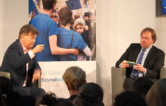 Werner Kogler und Benedikt Weingartner in Europa : DIALOG