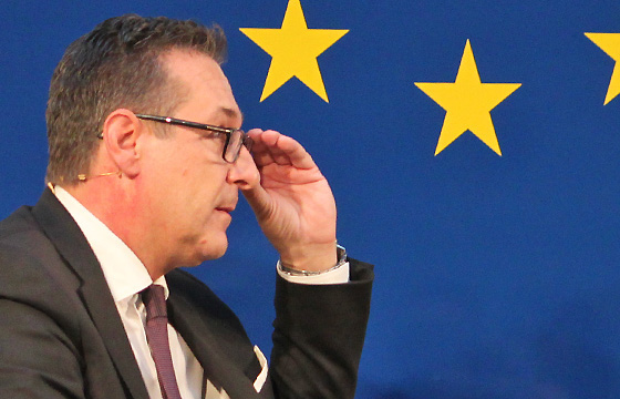 Nachdenklich: H.C. Strache, FP&Ouml;