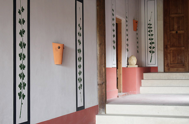 Antike Lobby in der R&ouml;merstadt Carnuntum - Eingang zur Therme