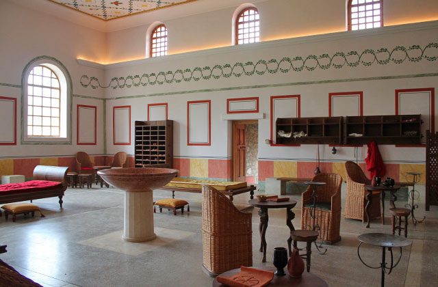Carnuntum: Therme - Grosser Saal - Wellness in der Antike