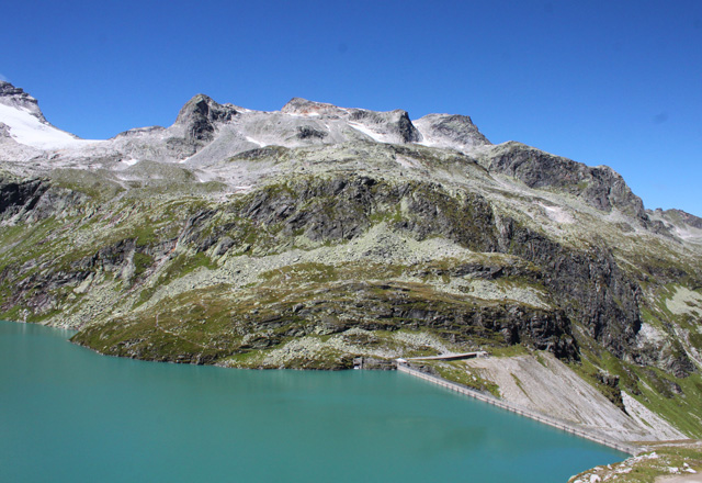 Wei&szlig;see: Bergpanorama von der Rudolfh&uuml;tte gesehen