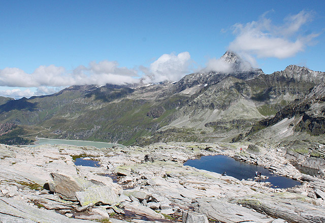 Bergpanorama am Medelzkopf / Wei&szlig;see