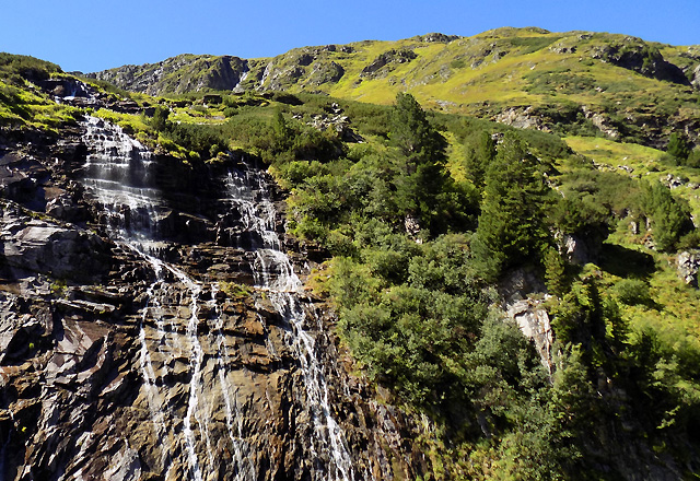 Wei&szlig;see Gletscherwelt - Wasserfall