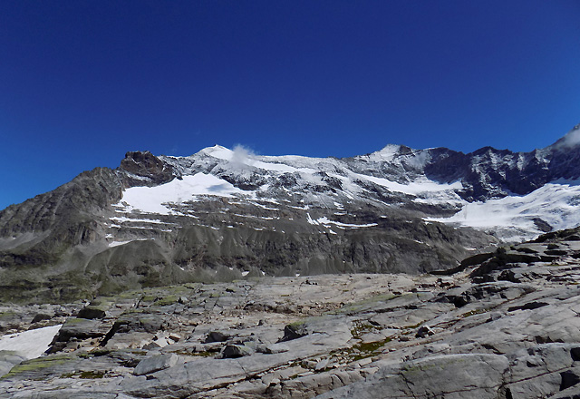 Bergpanorama - Gletscherwekt Wei&szlig;see