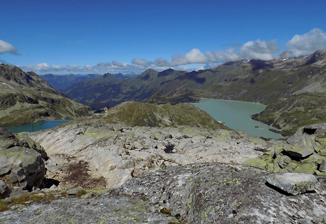 Wei&szlig;see Gletscherwelt - Panorama mit Tauernmoos-Speicher