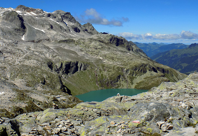 Wei&szlig;see, vom Medelzkopf aus gesehen