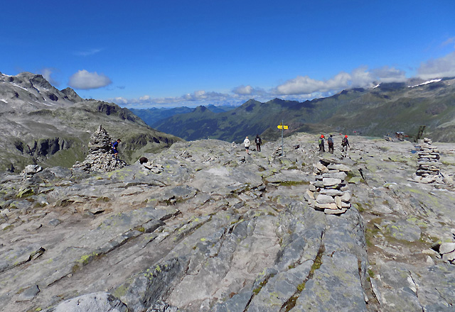 Wandern am Medelzkopf / Wei&szlig;see Gletscherwelt