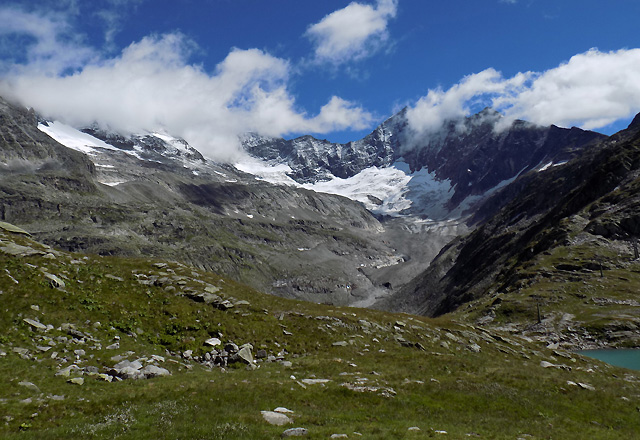 Gletscherwelt Wei&szlig;see - Bergpanorama