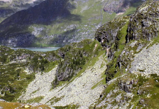 Gletschwelt Wei&szlig;see - Ausblick aus Gletscherbahn