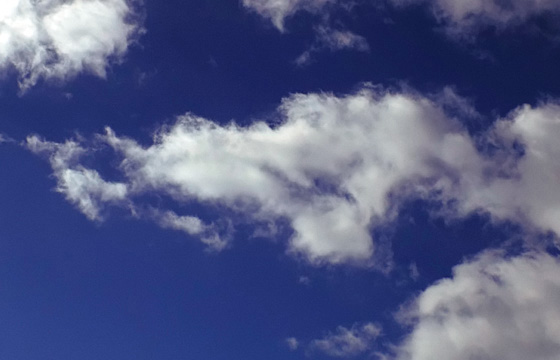 Wolke: Zart wie Watte, fluffig weich ...